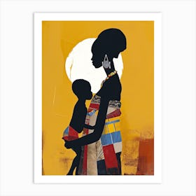 Essence Reverie|The African Woman Series Art Print