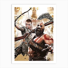 God Of War 2 Art Print