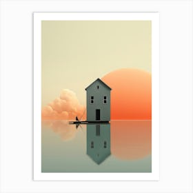 House On Water Art Print