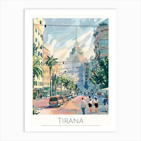 Tirana Art Print