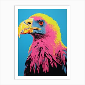 Andy Warhol Style Bird California Condor 1 Art Print