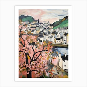 Portree (Isle Of Skye, Scotland) Painting 2 Art Print