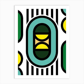 Loop Design Art Print