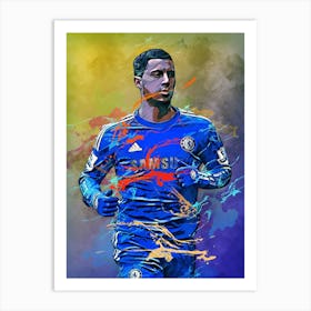 Eden Hazard 1 Art Print