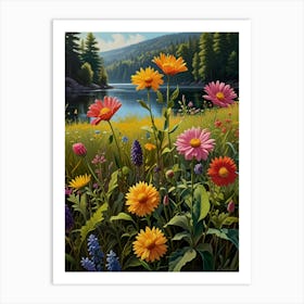 Wildflowers 11 Art Print