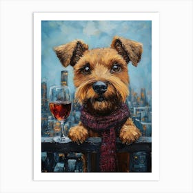 Sophisticated Terrier 3 Art Print