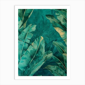 Tropical Leaves 34 Art Print