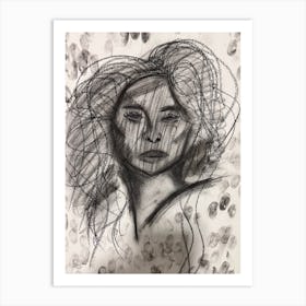 Portrait Of A Woman Art Print