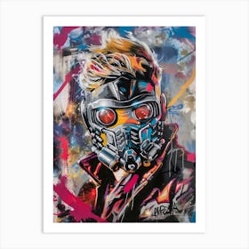 Guardians Of The Galaxy Star Lord 1 Art Print