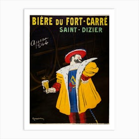 Beer From Fort Carré, Saint Dizier, Leonetto Cappiello Art Print