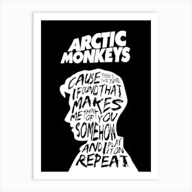 alex turner Arctic Monkeys Art Print