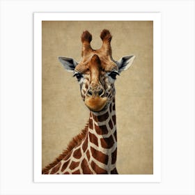 Giraffe 54 Art Print