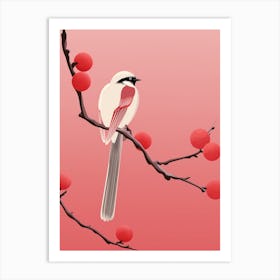 Minimalist Cuckoo 1 Illustration Art Print