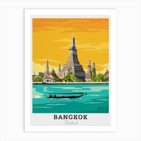 Bangkok Travel Art Print