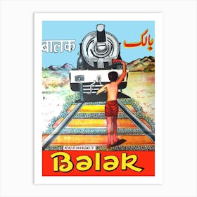 Balak, Movie Poster From India Art Print