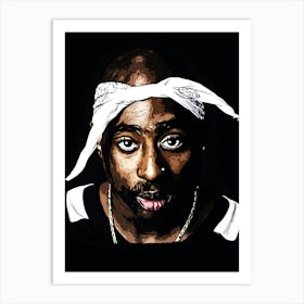 Tupac 3 Art Print