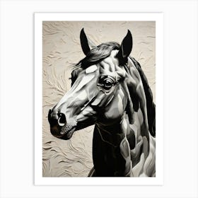 Horse Portrait 2 Art Print