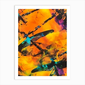 Dragonflies Art Art Print