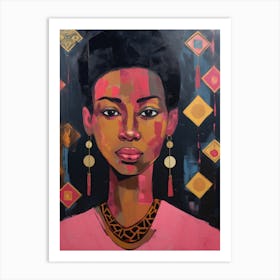 African Woman 37 Art Print