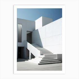 Modern Architecture Minimalist 4 Art Print