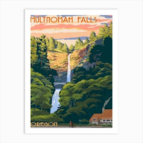 Mullinonah Falls Art Print