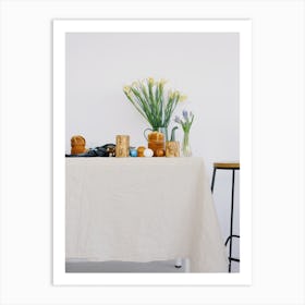 Easter Table 13 Art Print