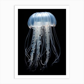 Irukandji Jellyfish Simple Illustration 3 Art Print