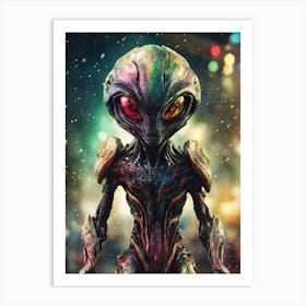 Alien 8 Art Print