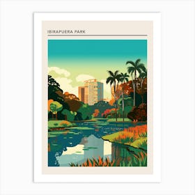 Ibirapuera Park Sao Paulo 2 Art Print