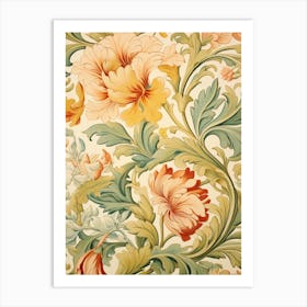 Floral Wallpaper 2 Art Print