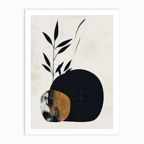 Kigali Stone Park Bauhaus Minimalist Art Print