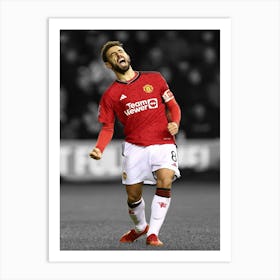 Bruno Fernandes 2 Art Print