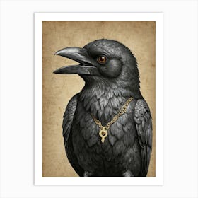 Crow! 1 Art Print