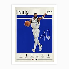 Kyrie Irving 1 Art Print