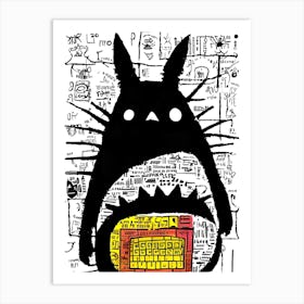 Totoro Art Print