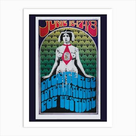 Monterey International Pop Festival Art Print