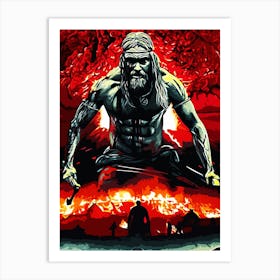 viking the north man movie Art Print