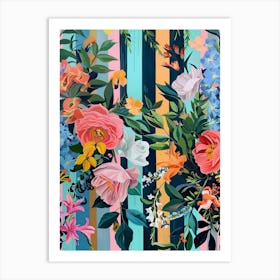 'Floral Garden' Art Print