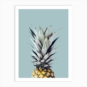 Pineapple collage 4 Art Print