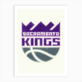 Sacramento Kings 1 Art Print