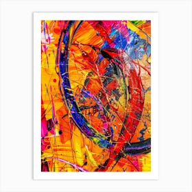 Abstract Painting 2399 Art Print