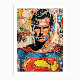 Superman Art Print