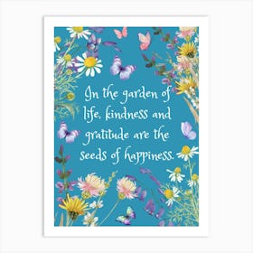 In The Garden Art Print