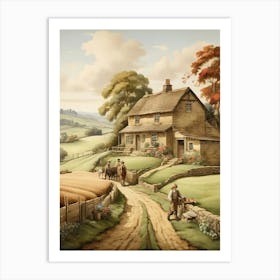 Country Road 8 Art Print