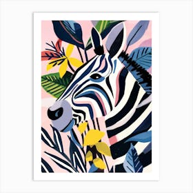 Zebra 19 Art Print