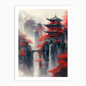 Chinese Pagoda 8 Art Print