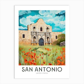 San Antonio Art Print