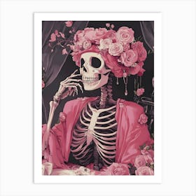 Pink Haloween 106 Art Print