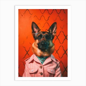 A German Shepherd Dog 5 Art Print