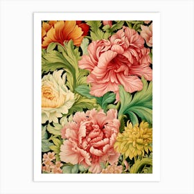 Floral Pattern 51 Art Print